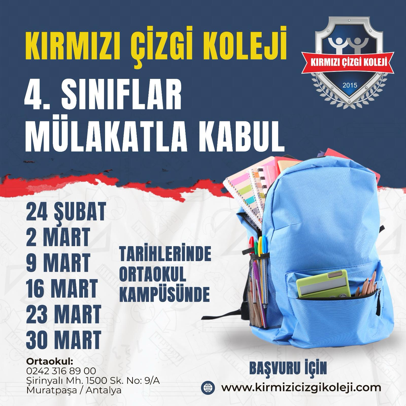 antalya bursluluk sınavı yapan kolejler Antalya Bursluluk Sınavı Yapan Kolejler